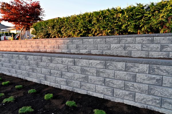 Concrete Retaining Wall Installation in Omaha