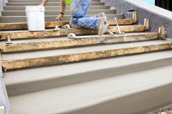 Concrete Steps Pouring in Omaha