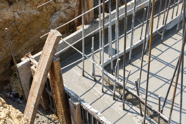 Concrete Footing Pouring in Omaha