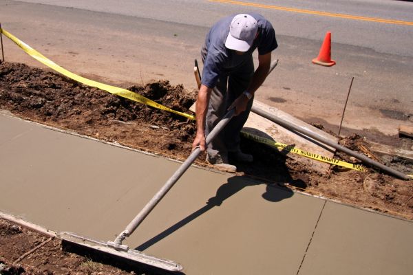 Sidewalk Building in Omaha