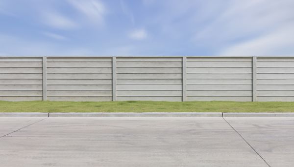 Concrete Fence Installation in Omaha
