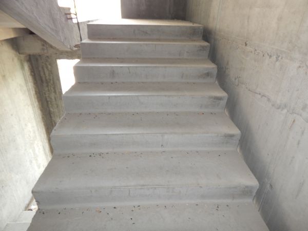 Poured Stair Construction in Omaha