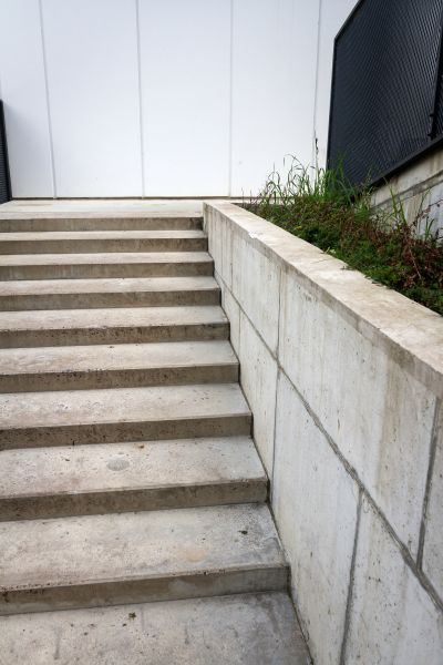 Cement Stair Installation in Omaha