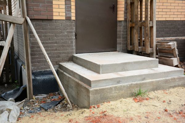 Cement Steps Construction in Omaha