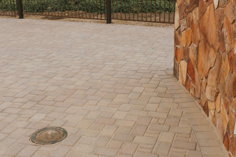 Colored Concrete Driveway