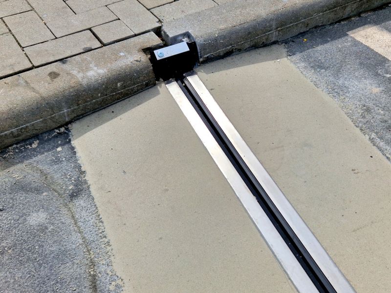 Concrete Driveway with Expansion Joints